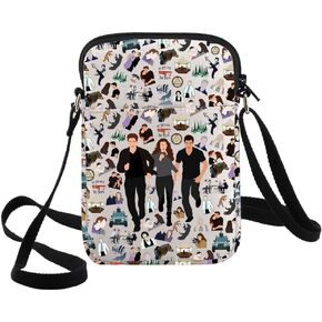 G2TUP Twilight Inspired Crossbody Bag Edward Cullen & Bella Swan Fans Gift Twilight Character Shoulder Bag Twilight Merch