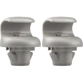 2 PCS 96409BC402 96409EA00A 96409CG000 Interior Sun Visor Retainer Hook Clip Bracket Fit for Nissan Qashqai J10 Juke 350Z Frontier Versa Note Infiniti FX45 FX35 G35 Etc.(2PCS)
