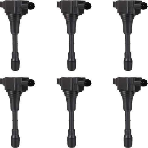 Ignition Coil Pack UF617 Replacement for Nissan 370Z Infiniti EX37 FX37 G37 M37 Q50 Q60 Q70 QX50 QX70 V6 3.7L 5.0L 5.6L Set of 6 in Saudi Arabia