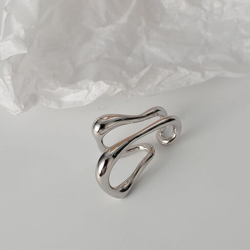 Ear Cuffs Gold Earring Ear Clip on Earrings for Women - Non Pierced Ear Cuffs No Piercing Ears Cartilage Earrings Minimalist Geometric Daily Wearing in Saudi Arabia