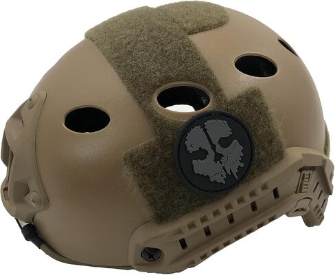PVC Call to Duty Patch Skull Patch 2 "× 2" مع قفل خلفي للسترات والملابس والسترات وحقائب الظهر والقبعات (أسود ورمادي، 2 "× 2") in Saudi Arabia