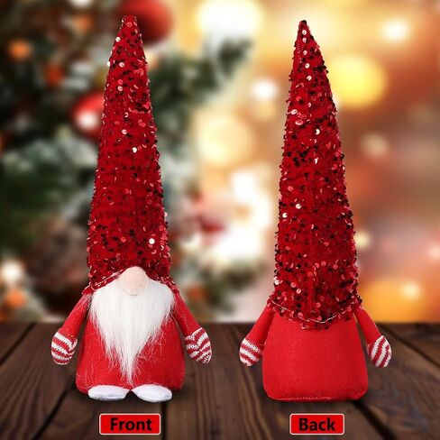 Decorative Door Stopper Santa Claus Door Stop, Fabric Heavy Duty Weighted Doorstop Wall Protector, Christmas Gnomes Ornaments for Home Office Decoration in Saudi Arabia