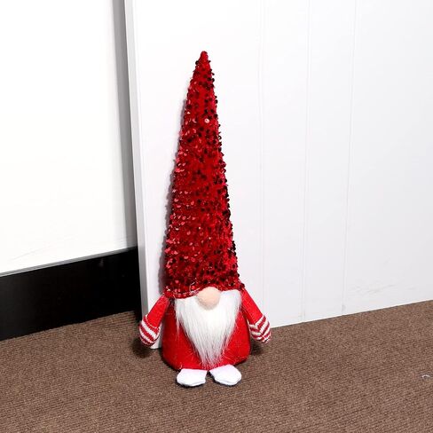 Decorative Door Stopper Santa Claus Door Stop, Fabric Heavy Duty Weighted Doorstop Wall Protector, Christmas Gnomes Ornaments for Home Office Decoration in Saudi Arabia