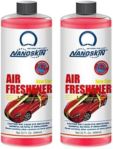 Nanoskin Concentrated Air Freshener – CHERRY - Emits Fragrant Scent with Odor Eliminator into The Air to Freshen Interior | Adjustable Dilution up to 9:1 | For Automotive, Home, Office & More in Kuwait