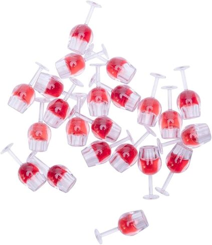 22 Pcs Miniature Wine Glasses Mini Red Wine Bottles 1: 12 Scale Champagne Goblet Set Miniature Dollhouse Accessories Mini Cocktail Glass Model Drinking Cups for Dollhouse Kitchen Decoration in Kuwait