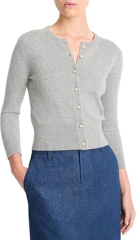 Vince Women's Pearl Button Cardigan in Saudi Arabia