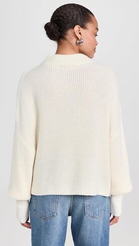 Closed Women's Funnel Neck Cropped Sweater in Saudi Arabia