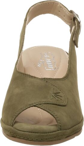 Deer Stags Women's Wendy Slingback Peep Toe Wedge in Saudi Arabia
