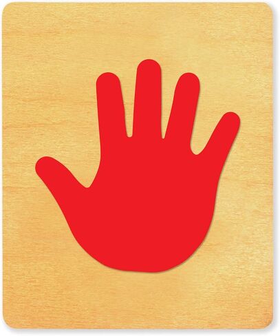 Ellison SureCut 21758-LG، البدايات الأساسية لبصمة يد الطفل، 5 7/8 بوصة × 4 7/8 بوصة × 1 بوصة in Kuwait