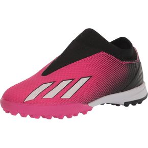 adidas Unisex-Child X Speedportal.3 Laceless Turf Soccer Shoes_Legacy Shoe