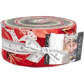 Moda Fabrics Winterly Jelly Roll by Robin Pickens 48760JR