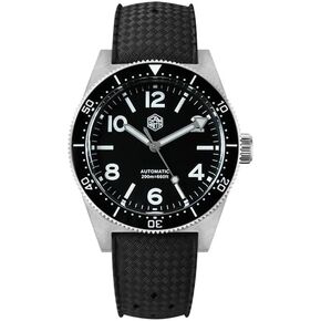 San Martin Men Watch 62 mas SN0139, 39 mm 20 Bar Diver Watch NH35 Automatic Mechanical Luxury Diving Waterproof Wrist Watch