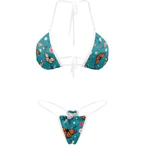 Ystardream Transparent Bathing Suit for Women 2 Piece Bikini Breathable to Wear