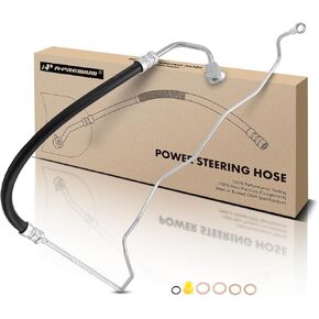 A-Premium Power Steering Hose Pressure Hose Line Assembly Compatible with Infiniti FX35 2003-2008 V6 3.5L RWD Pump To Gear/Rack Pinion