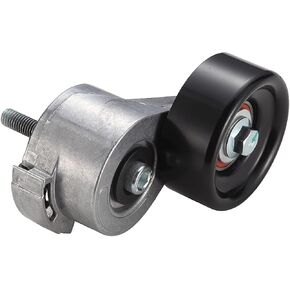 binopoly 38114 Drive Belt Tensioner Assembly With Pulley For 92-14 Ford Sable/Taurus/Mustang/Aerostar/Ranger/Windstar Mazda B3000 Pickup Mercury Sable OE#419-201 38385 89233 ZZM415980 ZZM115980