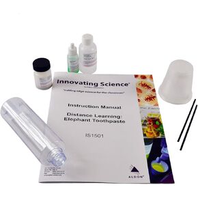 Innovating Science Elephant Toothpaste: Explore Catalysts, Chemical Reactions & Phase Changes - Chemistry Demonstration Distance Learning Kit