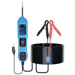 Multifunctional Car Automotive Circuit Tester, 3.5V-36V AC/DC Car Power Circuit Probe Tester, Circuit Tester with LCD Screen Display, Automotive Short Circuit Finder Electrical Tester with Light