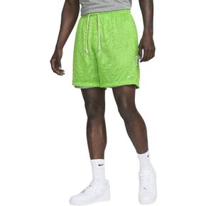 Nike Men's Dri-Fit Standard Issue Reversible Basketball Shorts L Green/Gray