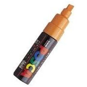 Uni Posca Bold Marker, Orange (PC8K.4), 1 Count (Pack of 1)