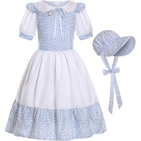 Pioneer Girl Costume Colonial Costume Girls Prairie Dress