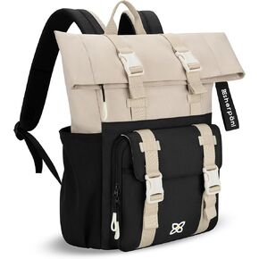 Sherpani Sedona, Travel Backpack Purse, Laptop Backpack, Recycled Nylon Backpack, Fits 15 Inch Laptop (Chromatic)
