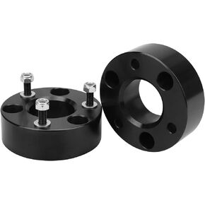 IRONTEK Front Leveling Kit Raise 2.5" Strut Lift Spacers Compatible for 06-10 Dodge Ram1500, 11-20 Ram 1500, 05-10 Dakota 2WD, 04-09 Durango Suspension Level Kit 2.5inch (ID-57.4mm OD-128mm Black)