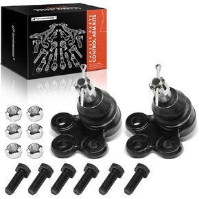 A-Premium 2 x Front Lower Ball Joint, Compatible with Chevrolet Equinox 2010-2017 & GMC Terrain 2010-2017