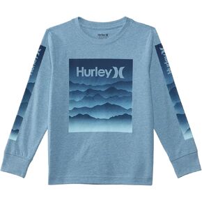 Hurley Boys' Ascend Scape Long Sleeve Tee (Little Kid)