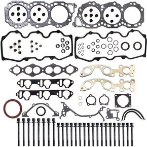 مجموعة حشية كاملة من الجرافيت CNS مع مسامير رأس متوافقة مع 96-04 إنفينيتي/نيسان 3.3 لتر (3275 سم مكعب) SOHC V6 12 فولت، "VG33E" in Kuwait
