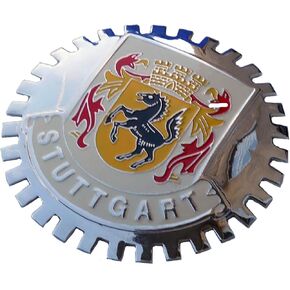 Stuttgart Germany car Grille Badge (2nd Version)
