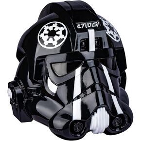 Evere Clone Helmet Deluxe Commander Full Head Helmet for Cosplay Props Halloween Collectible Home Decoration (TIE)
