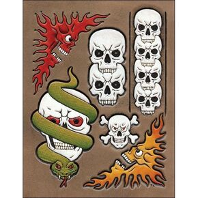 Tandy Leather Skulls Craftaid� 76615-00