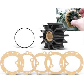 12 Blade Flexible Impeller kit Repairment For Sherwood Impeller Kit 09959K-SHW 09959K Impeller Fit for Sierra 18-3046 18-3060