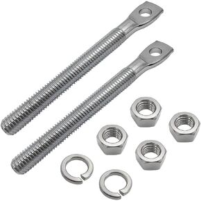 2PCS 5/8" Snow Plow Trip Spring Eye Bolt 1/2" Hole for Buyers SAM 1302005, NLP SNP6224,Meyer 09124,Western 90493K