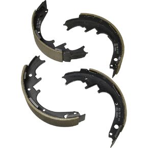 BOSCH BS581 Blue Drum Brake Shoe Set - Compatible With Select Ford Aerostar, Explorer, Ranger; Mazda B2300, B3000, B4000, Navajo; REAR