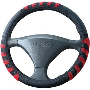 Truck Bus Steering Wheel Cover Fourseason Universal Anti Slip Anti Rub Three Colour 16 17 18 19inch (19inch, Black)