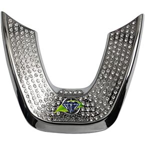 Steering Wheel Bling Accessories Fit for Mercedes Benz Compatible 2020 2021 2022 A Class B Class CLA GLA GLB 250 GLC 300 (Round Shape)