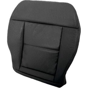 FZJDSD Black Passenger Side Bottom perforated Leather Seat Cover Compatible with Mercedes Benz E350 E550 2010 2011 2012 2013 2014