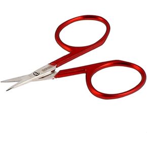 Bohin BH24315 Embroidery Scissors Mini Soft Touch 2 1/4", Metal, Silver/Red, 0.1 x 4 x 6 cm