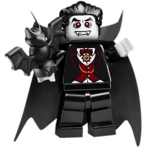 LEGO Series 2 Collectible Minifigures - Vampire Minifigure with Bat