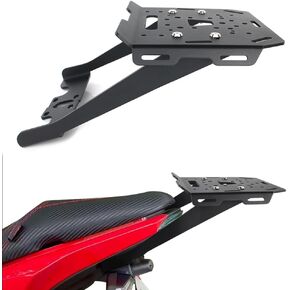 Xitomer Motorcycle Luggage Rear Rack Fit for Z125, Z125 Pro 2016 2017 2018 2019 2020 2021 2022 2023 2024 Motorcycle Cargo Rack Motorcycle Top Rack