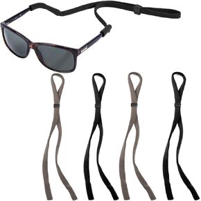 Sunglasses Strap for Men, Women, and Kids-High Resilience Eyeglass Strap Glasses Strap for Sports and Reading 4PCS