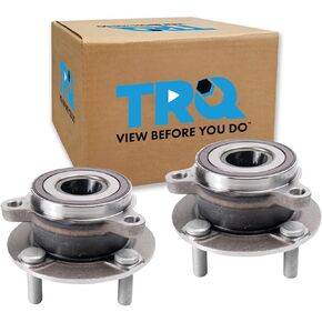 TRQ Rear Wheel Hub Bearings Assembly Set Compatible with 2016-2022 Mazda MX-5 Miata