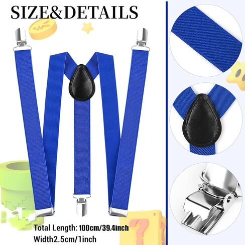 16 قطعة من أزياء الهالوين سوبر رول بلاي بروس تتضمن قبعات سباك وتنورات توتو وجوارب للركبة وحمالات وقفازات وأزرار للنساء in Kuwait