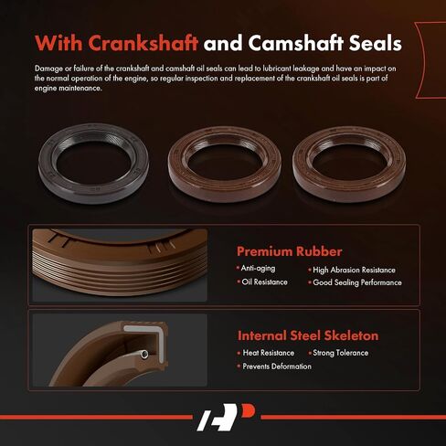 مجموعة حزام توقيت المحرك A-Premium متوافقة مع سيارات Mazda وFord وKia وMercury - Miata 1990-1997 1999-2005، MX-3 1994-1996، Protege 1990-1998، Escort 1991-1996، Sephia، Capri، Tracer - 1.6 لتر 1.8 لتر in Saudi Arabia