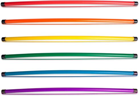 Champion Sports Twirl and Jump Set: Rainbow 6 Pack Skip Hop Jump Rope for Kids Fitness & Fun in Saudi Arabia