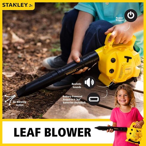 منفاخ Red Toolbox Stanley Jr. الذي يعمل بالبطارية: مغامرة آمنة وممتعة في الهواء الطلق للأطفال من سن 3 سنوات فما فوق in Saudi Arabia