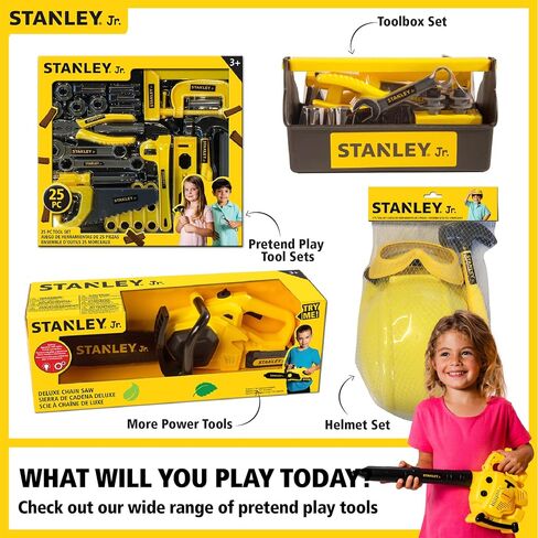 منفاخ Red Toolbox Stanley Jr. الذي يعمل بالبطارية: مغامرة آمنة وممتعة في الهواء الطلق للأطفال من سن 3 سنوات فما فوق in Saudi Arabia