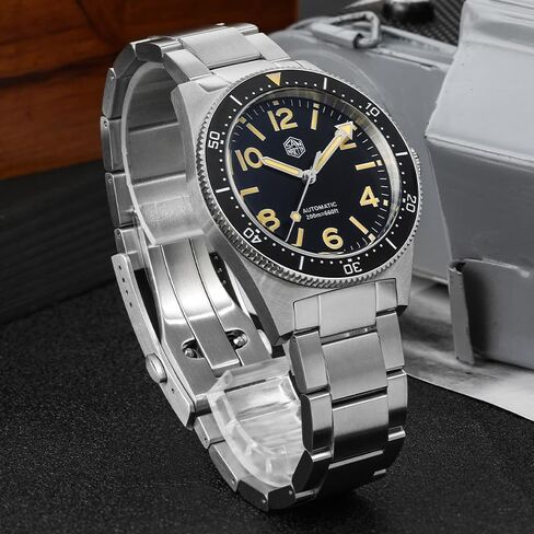 San Martin Men Watch 62 mas SN0139, 39 mm 20 Bar Diver Watch NH35 Automatic Mechanical Luxury Diving Waterproof Wrist Watch in Kuwait