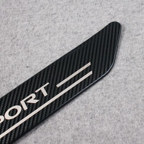 Beautost for Lexus NX 250/350/350 F Sport/350h/450h+/450h+ F Sport 2022 2023 2024 2025 Outside Door Sill Scuff Plate Guard Cover Trim Sport Style Stainless Steel (Black) in Saudi Arabia